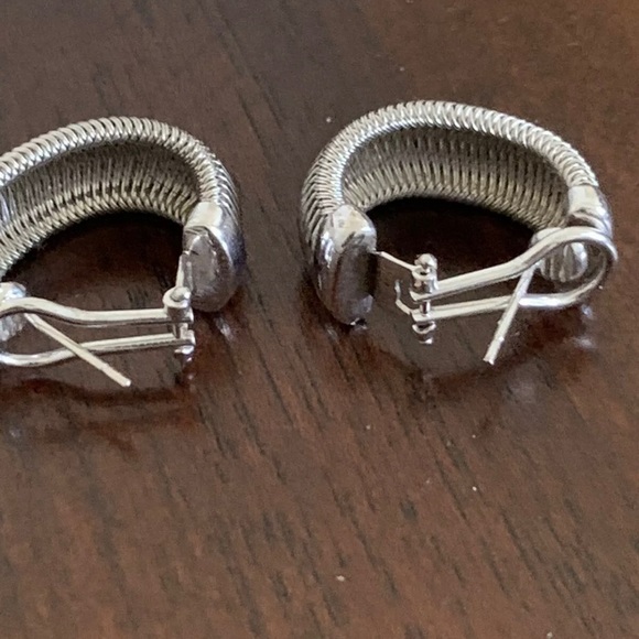 Vintage Bailey Banks &Biddle .925 genuine silver neclace, bracelet and earrings - Picture 9 of 9